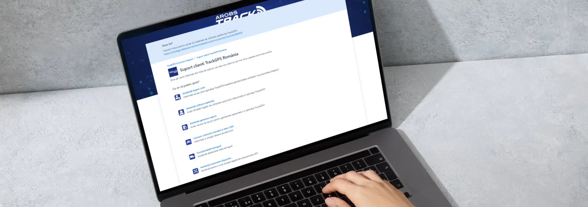 TrackGPS customer support